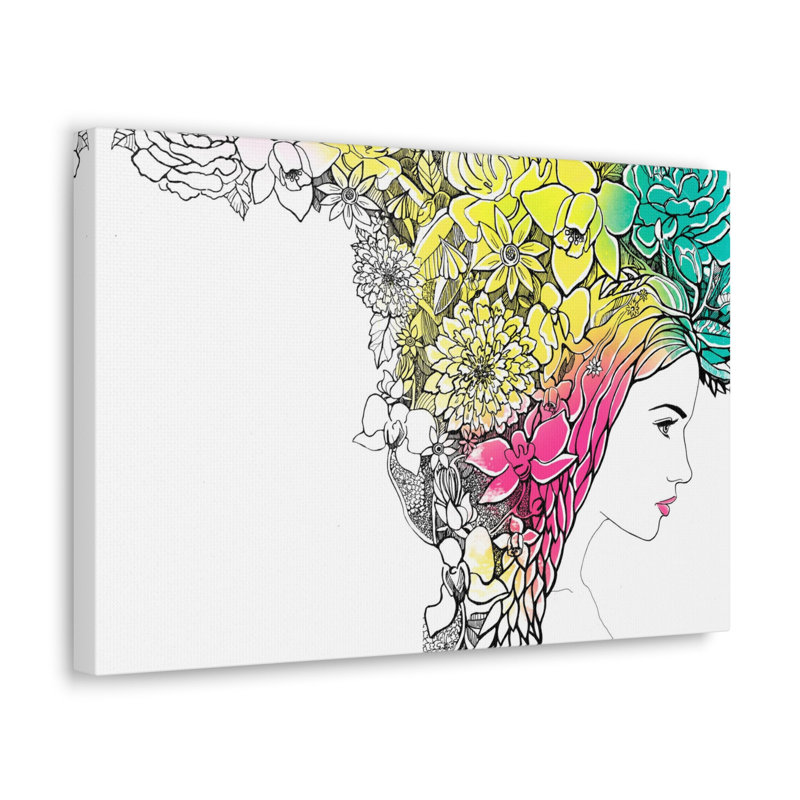 No Frame Print on Canvas, 18cm H x 24cm W