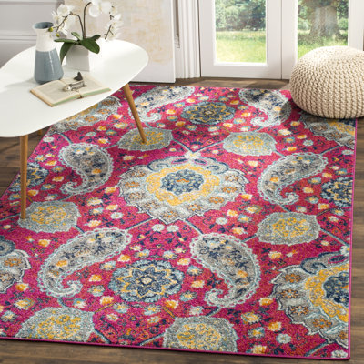 Wisner Paisley Area Rug