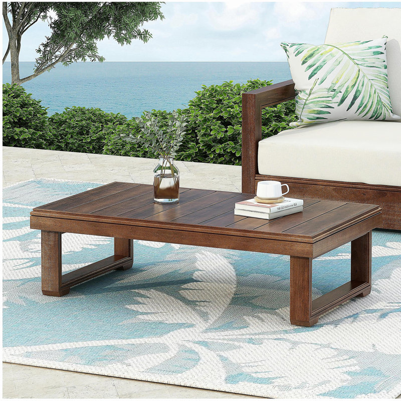 TABLE BASSE WESTCHESTER, H 11,2 po x l 38,45 po x P 21,95 po, Brun