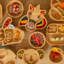 Tiny Dining - Children's Bamboo Suction Dinosaur Plate-53057689