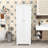 Modern Bathroom Storage Cabinet with Adjustable Shelf, 2 Drawers and Anti-Tipping Design-806922334