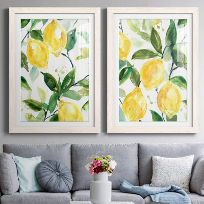 Lemony Branch I - ensemble de 2 reproductions d'art