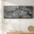 Walnut Framed Canvas