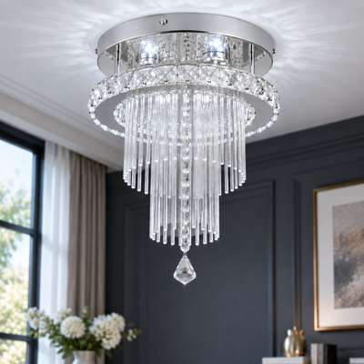 Repton 1 - Light Crystal LED Chandelier