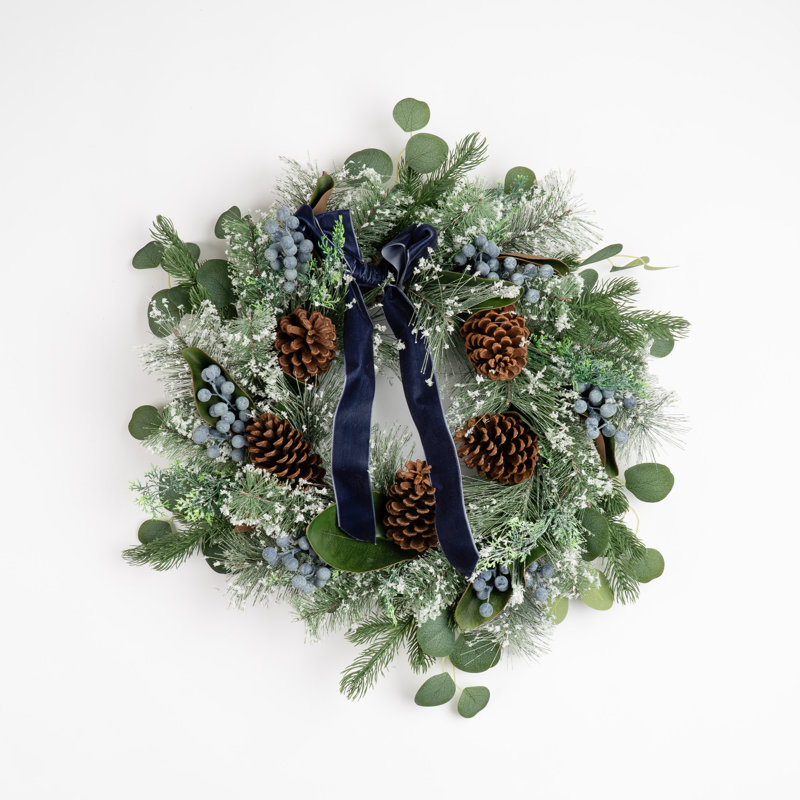 60cm Wreath With Bow