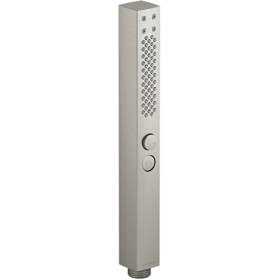 Shift+  Square Two-Function Handshower, Multi-Function Handheld Shower Head, 2.5 GPM