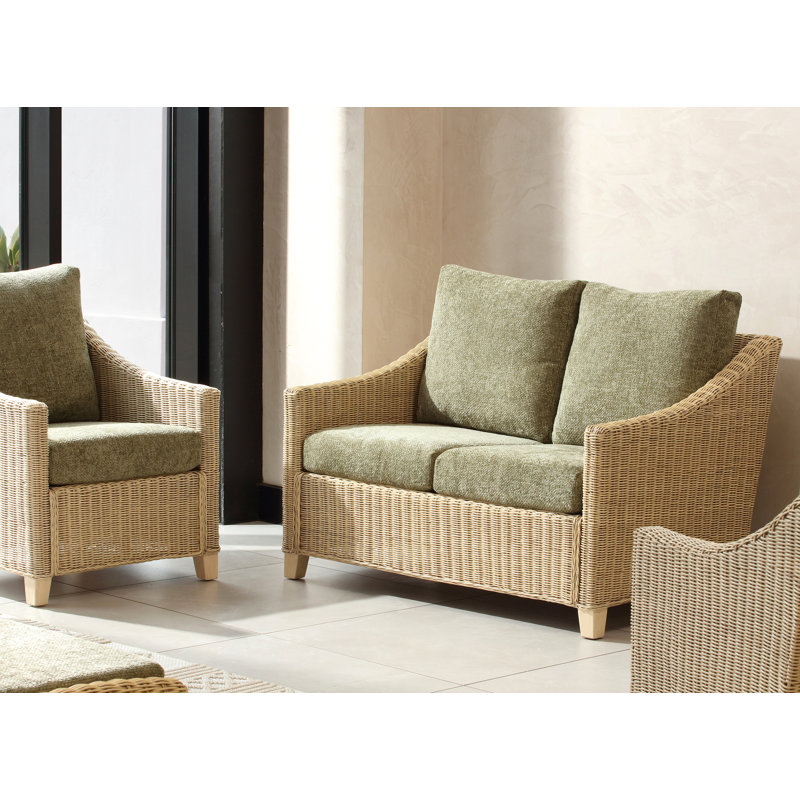 2 Seater Loveseat, Green