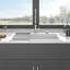 Évier de cuisine en granite blanc 33 po x 22 po