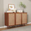 Buffet décoratif avec portes et tablettes