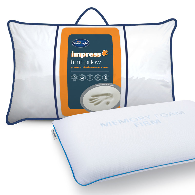 Silentnight Deluxe Impress Memory Foam Firm Pillow