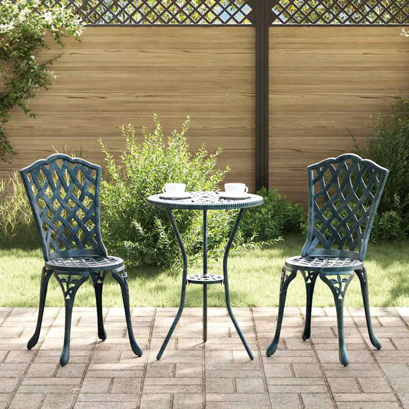 Patio Dining Side Chair, Green