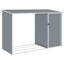 Peace Garden Firewood Shed 245x98x159 cm Galvanised Steel-874344994