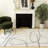 Rectangle Audeliz Abstract Machine Made Power Loom Polypropylene Area Rug in Cream-825581448
