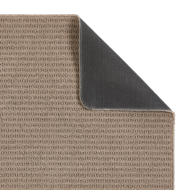 My Mat Sculptured Washable Waffle Texture Mink Rug, Rectangle 140 x 200cm