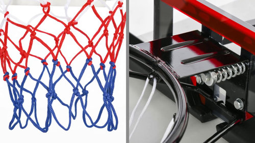 Soozier Wall Mounted Basketball Hoop, Mini Hoop with 45'' x 29'' Shatter  Proof Backboard, Durable Rim and All-Weather Net - On Sale - Bed Bath &  Beyond - 37218547