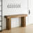 Thick Wood Leg Console Table