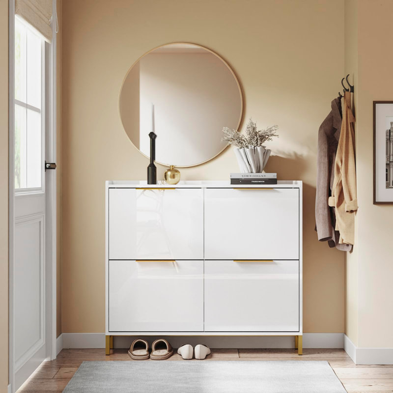 12 Pair Shoe Storage Cabinet