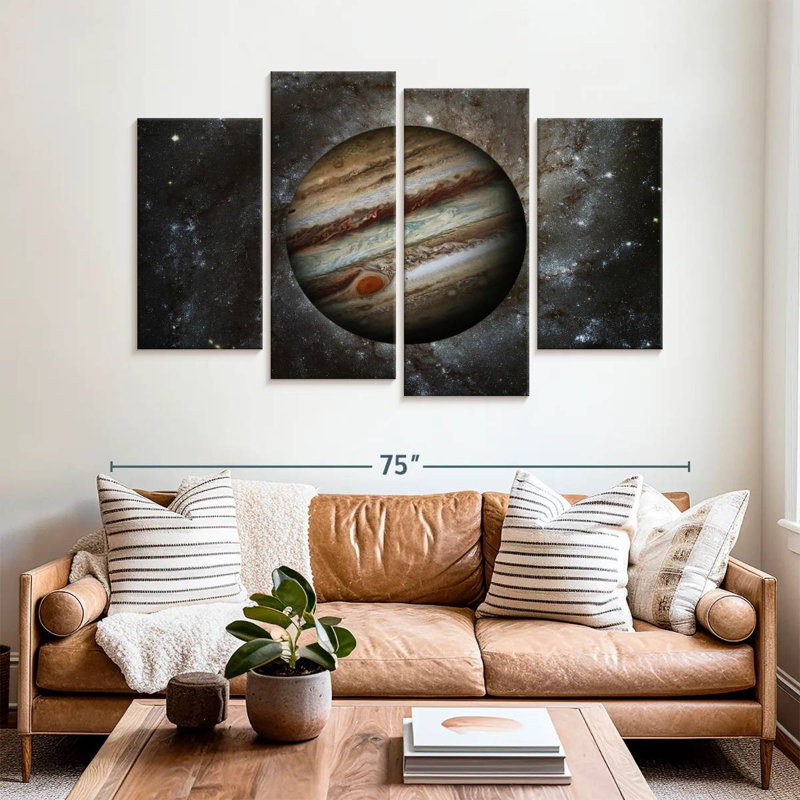 Oberle Planet Jupiter, 42" H x 68" W
