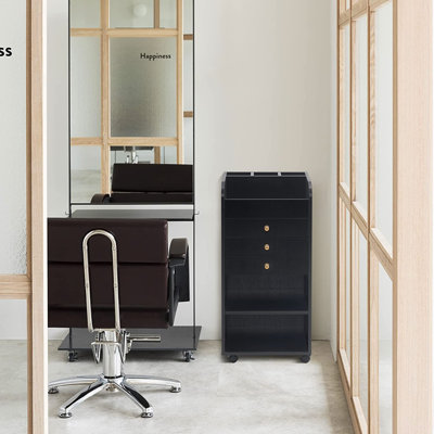 Salon Utility Cart and Station, Rolling Trolley