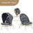 Patio Wicker Egg Chair, Outdoor Oversize Lounge Chair With Cushion And Adjustable Sun Shade Canopy-2134712021