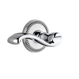 Grandeur Newport Rosette Privacy with Portofino Lever