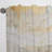 Beige And Gold Glacier Stone Simplicity II - Shapes Room Darkening Abstract Curtain - 1 Panel-107826814