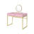 Vanity Desk With Jewelry Tray And Mirror
