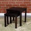 Table de patio avec pieds évasés Plank