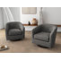 Bennett 73.1Cm Wide Swivel Barrel Chair