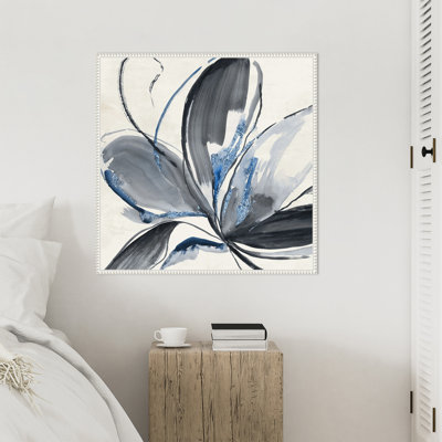 Grey Glory II by Asia Jensen Framed Canvas Wall Art Print