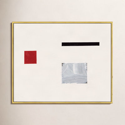 Tempo with Red 1 Print by Robert Kamnatnik