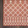 Robbs Rectangle Indoor/Outdoor Area Rug in Terracotta/Orange