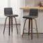 Mariea Upholstered Swivel Counter & Bar Stool-710368771-710368774