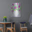 Art mural en métal «Polka Dot Mauve» par Estelle Grengs, Luxe-101667226