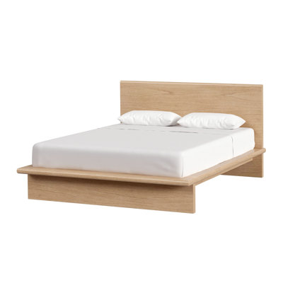 Soleil Wood Low Profile Platform Bed