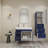 35.4" Wall-Mounted Single Bathroom Vanity Set-70381330