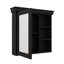 Armoire à pharmacie moderne avec miroir, armoire murale 30 po x 28 po avec rangement et étagères ouvertes Modern-1115330574