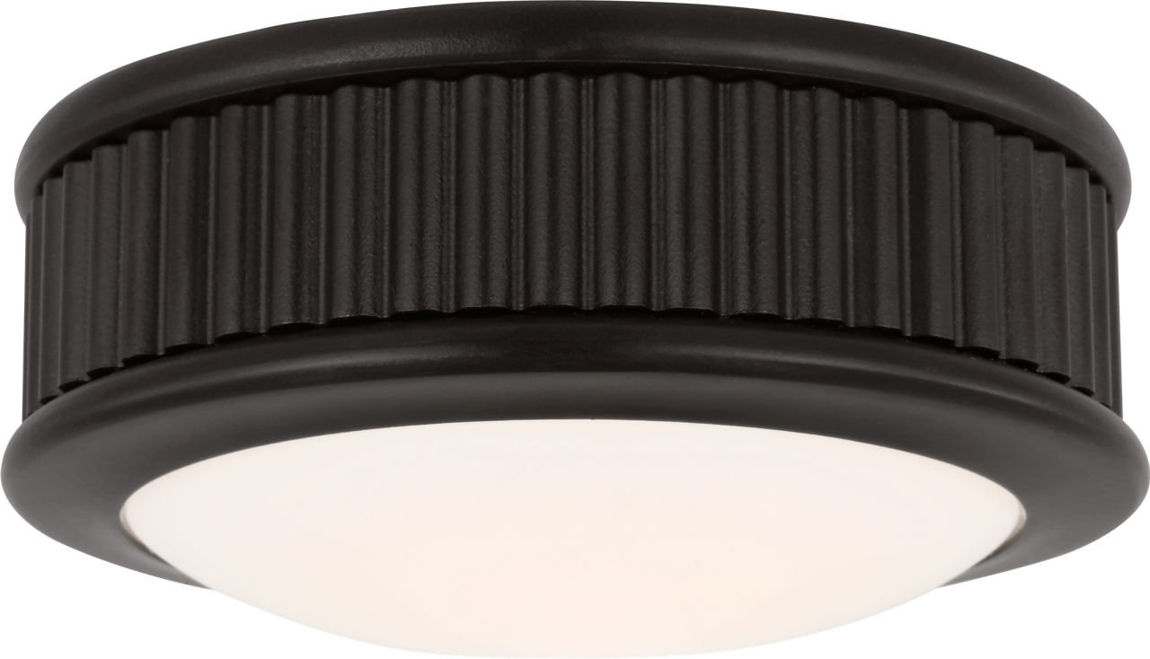 Rigsby Flush Mount, 2" H x 5" W x 5" D, Aged Iron