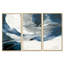 «Feeling Honolulu Blue X» - impression de 3 pièces-622847575-622847572