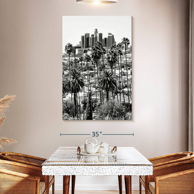 Sireci Black California LA, 51" H x 34" W