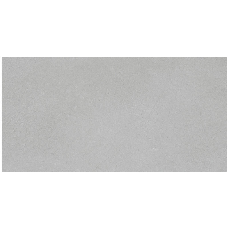 Spanish Pureform 12"x 24" Porcelain Floor and Wall Tile Case - (5 PCS, 10.76 Sq. Ft.), Natural Gray