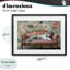 «Where The Tiger Dreams», reproduction sous verre encadrée, design par Tina LeCour-1746032822-1746032825