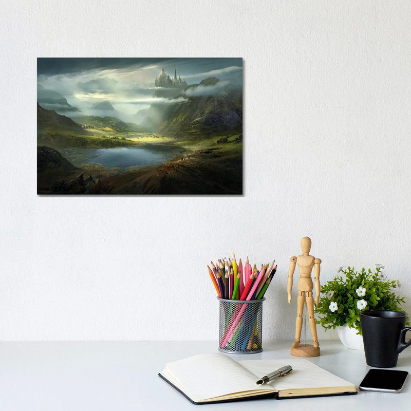 The Magocracy of Helinde 1 Piece Wrapped Canvas Wall Art, 20.32cm H x 30.48cm W x 1.905cm D