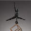 Ensemble de 3 statues de gymnastique