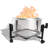 Febtech - Portable Firepit Trolley Stand Compatible With Solo Stove Yukon And Other Firepit - Fire Pit Stand With Support Arm For Effortless Fire-Pit Mobility - Solo Stove Accessories-112276051