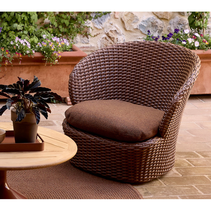 Coast Lounge Chair W/Swivel, Umber Brown
