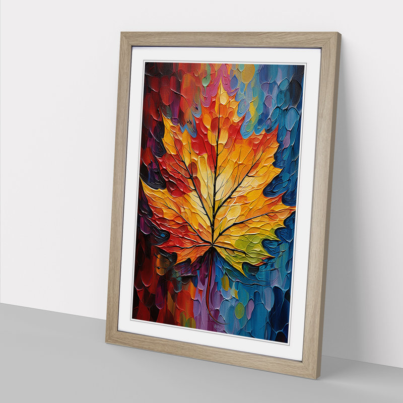 Leaf Modern - Framed Print