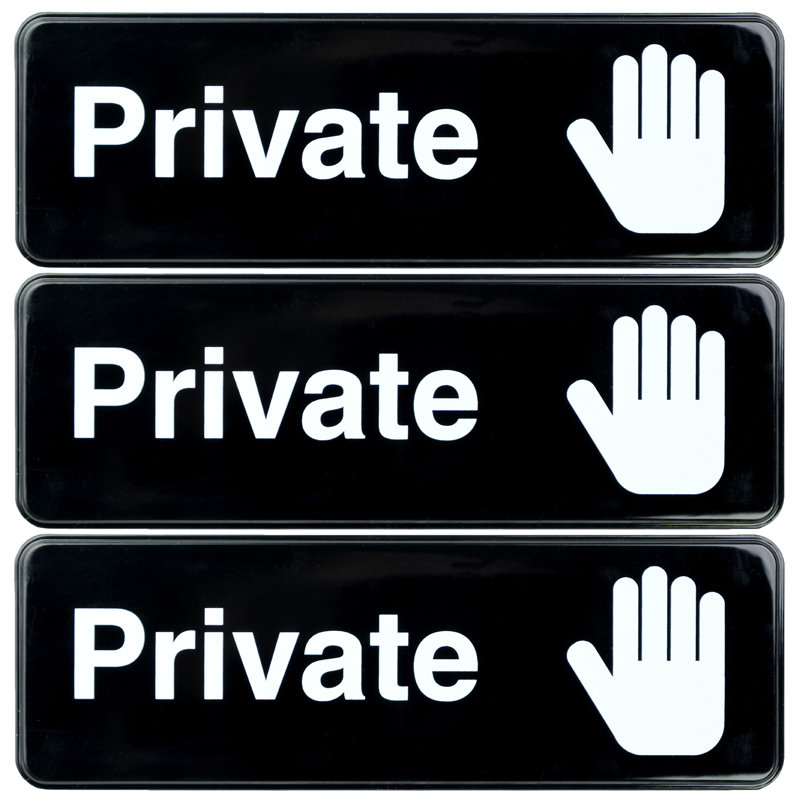 Private Sign