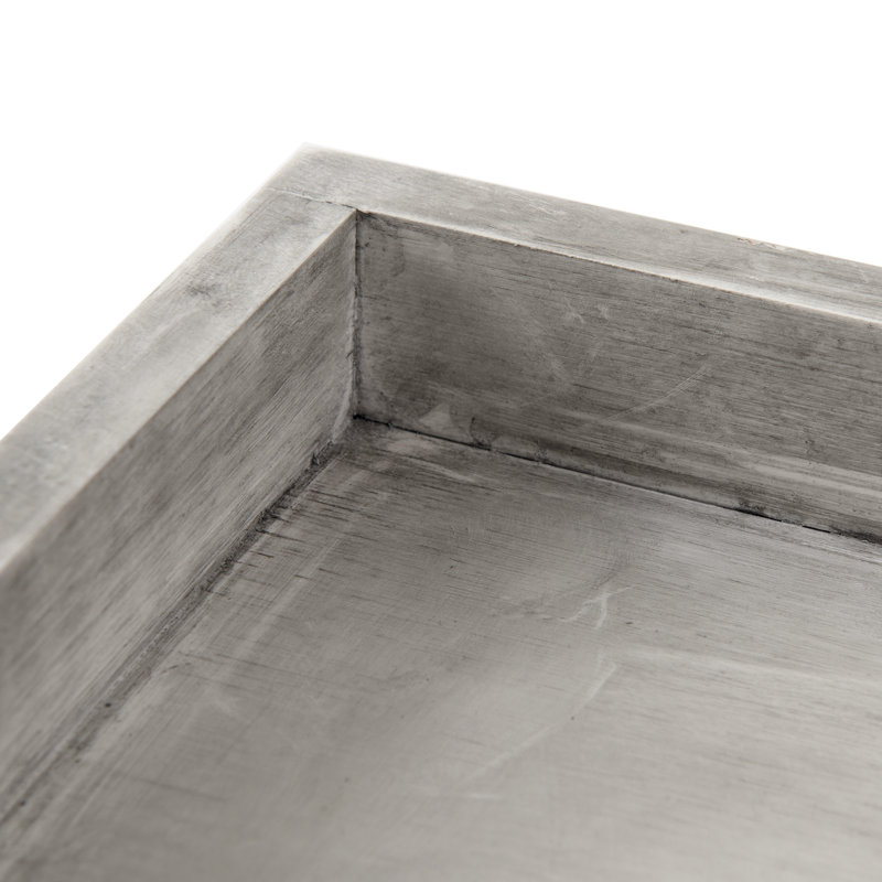 Allure Gray Bamboo Bathroom Vanity Tray