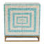 Burdick Chekesha 2 - Door Mother of Pearl Accent Cabinet